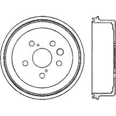 Tambour de frein arri�re by CENTRIC PARTS - 123.44036 pa1