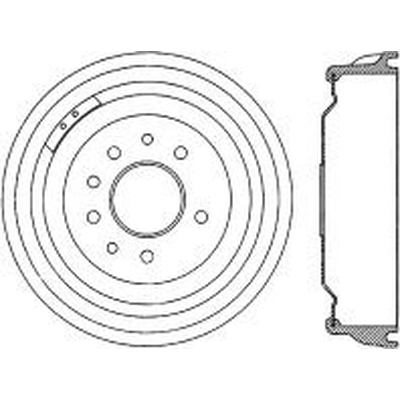 Rear Brake Drum by CENTRIC PARTS - 123.62016 pa2