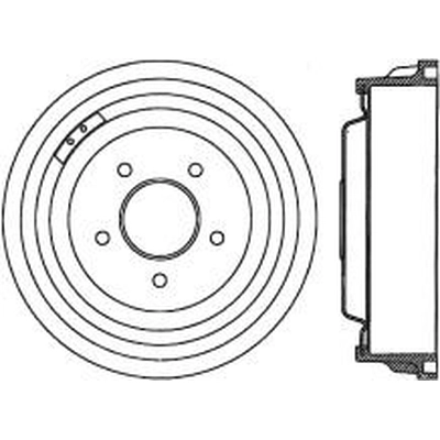 Rear Brake Drum by CENTRIC PARTS - 123.62025 pa2