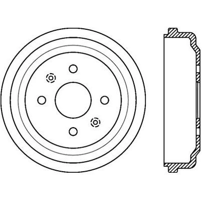 Tambour de frein arri�re by CENTRIC PARTS - 123.62037 pa2