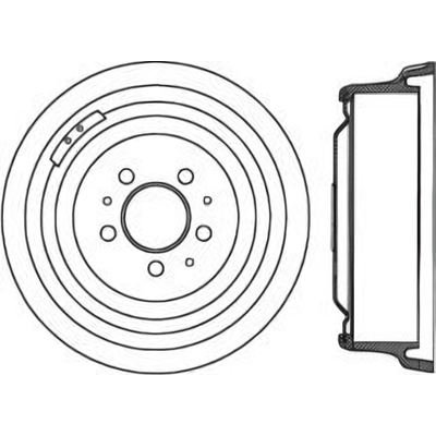 Rear Brake Drum by CENTRIC PARTS - 123.63014 pa2