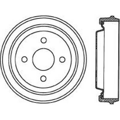 Tambour de frein arri�re by CENTRIC PARTS - 123.63027 pa2