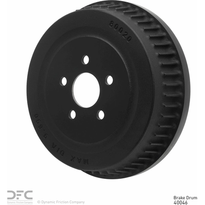 DYNAMIC FRICTION COMPANY - 365-40046 - Rear Brake Drum pa4