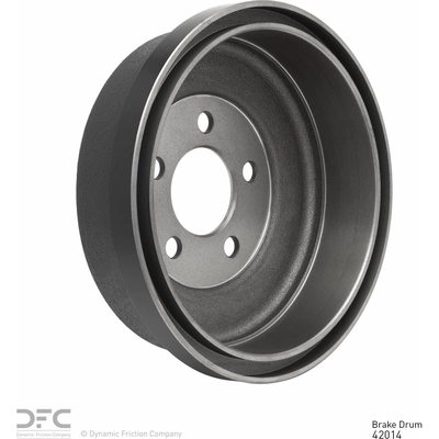 Rear Brake Drum by DYNAMIC FRICTION COMPANY - 365-42014 pa1