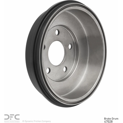 Rear Brake Drum by DYNAMIC FRICTION COMPANY - 365-47028 pa1