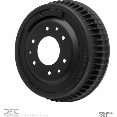 Rear Brake Drum by DYNAMIC FRICTION COMPANY - 365-47035 pa1