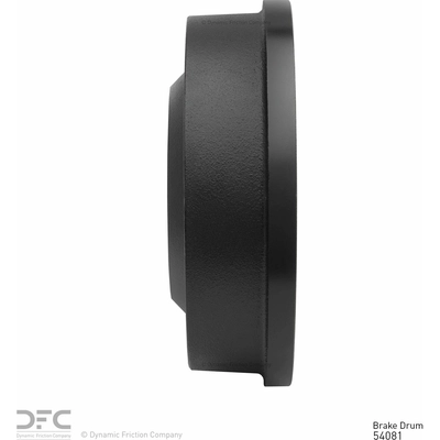 Rear Brake Drum by DYNAMIC FRICTION COMPANY - 365-54081 pa2