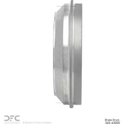 Rear Brake Drum by DYNAMIC FRICTION COMPANY - 365-63000 pa1