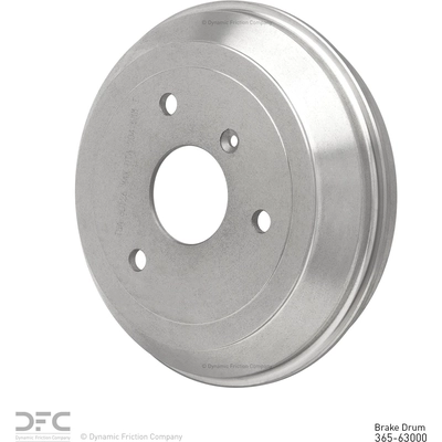 Rear Brake Drum by DYNAMIC FRICTION COMPANY - 365-63000 pa2