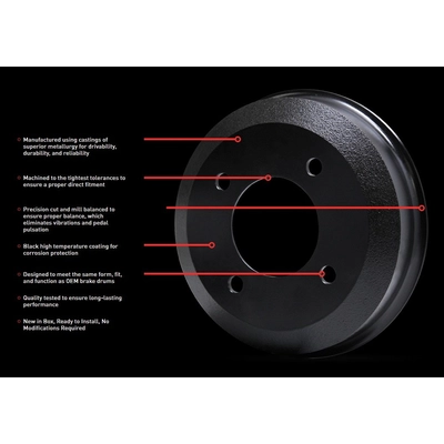 DYNAMIC FRICTION COMPANY - 365-74004 - Brake Drum pa3