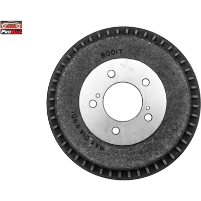 Tambour de frein arrière by PROMAX - 16-80017 pa2