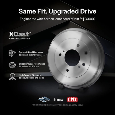 TOP QUALITY - 8-97865 - Rear Brake Drum pa4