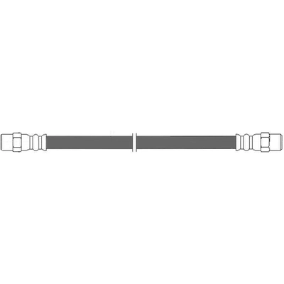 Rear Brake Hose by CENTRIC PARTS - 150.34306 pa1