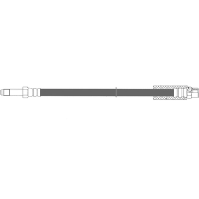 Tuyau de frein arrière par CENTRIC PARTS - 150.34309 pa1