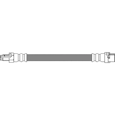 Rear Brake Hose by CENTRIC PARTS - 150.34313 pa1