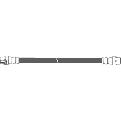 Rear Brake Hose by CENTRIC PARTS - 150.34316 pa1