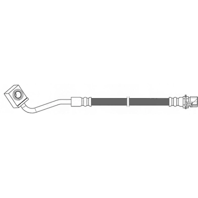 Rear Brake Hose by CENTRIC PARTS - 150.58318 pa1