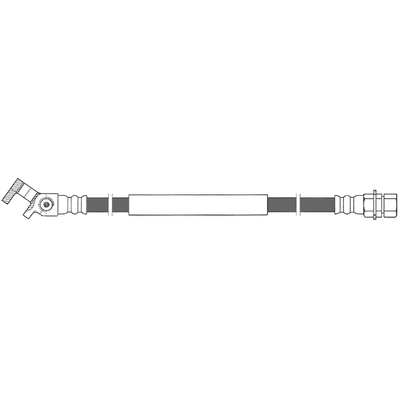 Rear Brake Hose by CENTRIC PARTS - 150.65349 pa3