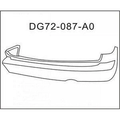 Rear Bumper - CH1100807 pa1