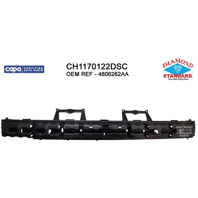 Rear Bumper Energy Absorber - CH1170122DSC pa1