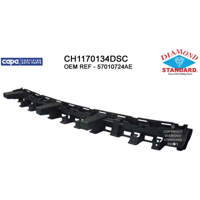 Rear Bumper Energy Absorber - CH1170134DSC pa1