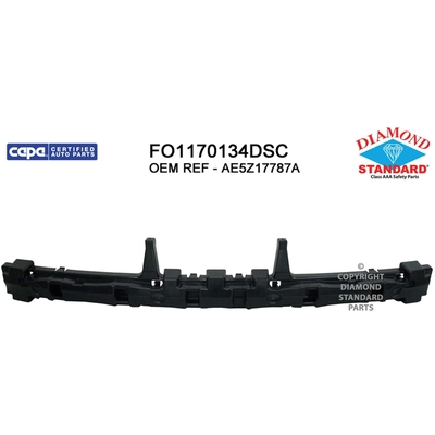 Rear Bumper Energy Absorber - FO1170134DSC pa1