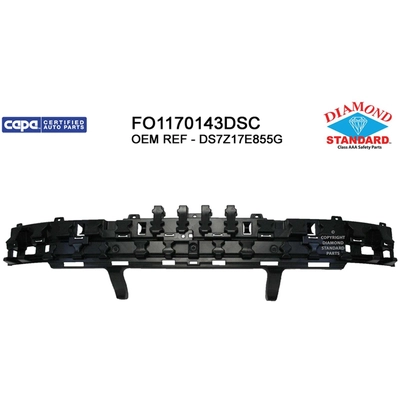 Rear Bumper Energy Absorber - FO1170143DSC pa1