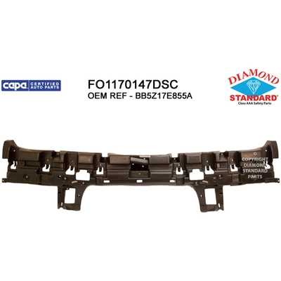 Absorbeur d'énergie de pare-chocs arrière - FO1170147DSC pa1