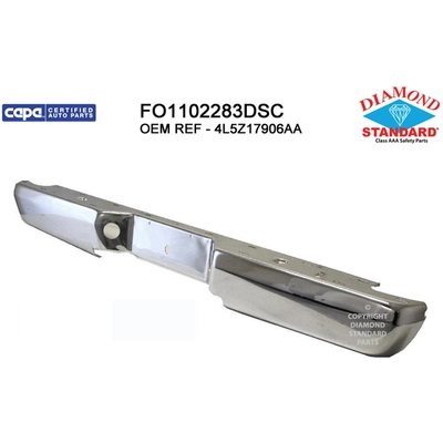 Rear Bumper Face Bar - FO1102283DSC pa1
