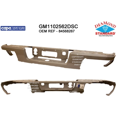 Barre de pare-chocs arri�re - GM1102562DSC pa1