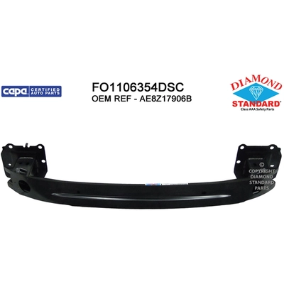 Rear Bumper Reinforcement - FO1106354DSC pa1