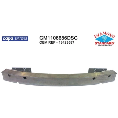 Rear Bumper Reinforcement - GM1106686DSC pa1