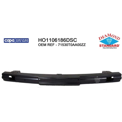 Rear Bumper Reinforcement - HO1106186DSC pa1