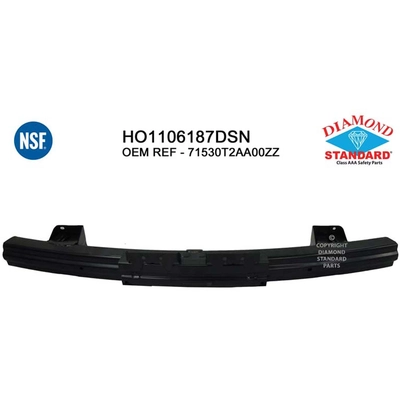 Rear Bumper Reinforcement - HO1106187DSC pa1