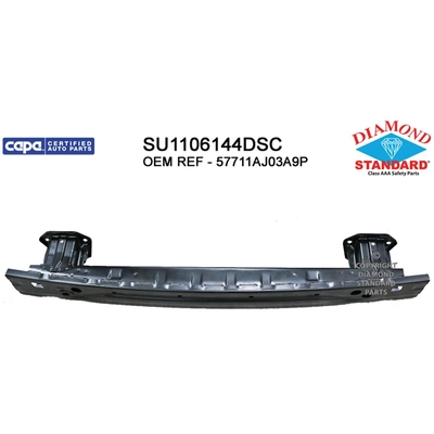 Rear Bumper Reinforcement - SU1106144DSC pa1