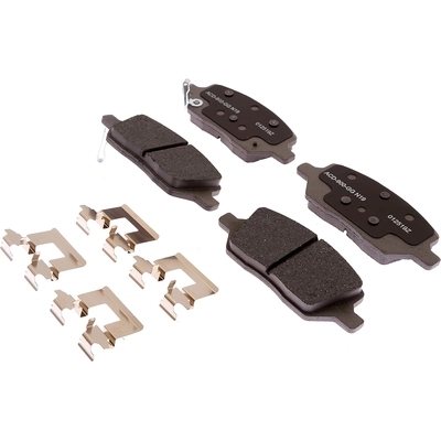 ACDELCO - 14D1093CHF1 - Ceramic Rear Disc Brake Pads pa1