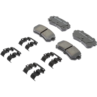ACDELCO - 17D1157CHF1 - Ceramic Rear Disc Brake Pad Kit with Clips pa1