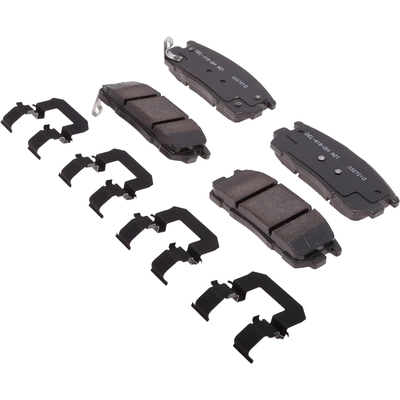 ACDELCO - 17D1275CHF1 - Ceramic Rear Disc Brake Pad Set with Clips pa1