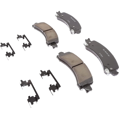 ACDELCO - 17D974ACHF1 - Ceramic Rear Disc Brake Pad Kit pa1