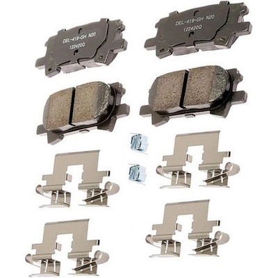 Rear Ceramic Pads by ACDELCO - 17D996CHF1 pa2