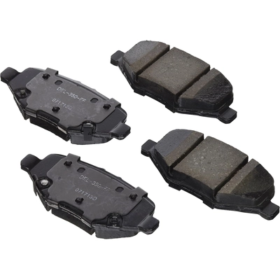 ACDELCO PROFESSIONAL - 17D1612CH - Rear Disc Brake Pad Set pa1