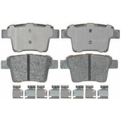 Rear Ceramic Pads by ACDELCO PROFESSIONAL - 17D1071CH pa1