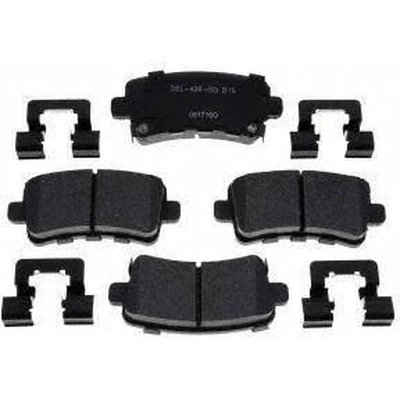 Rear Ceramic Pads by ACDELCO PROFESSIONAL - 17D1430ACH pa1