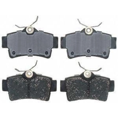 Rear Ceramic Pads by ACDELCO PROFESSIONAL - 17D627C pa1