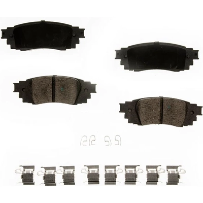 Rear Ceramic Pads by AGNA BRAKES - CXD1879 pa2