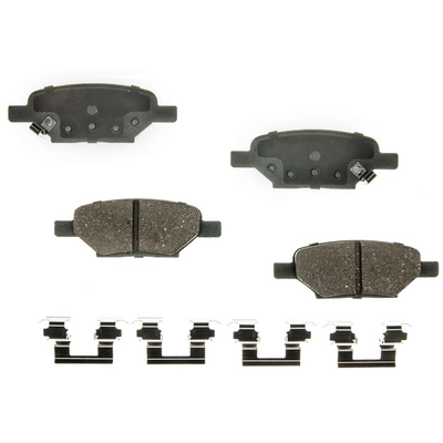 AGNA BRAKES - PLD1033C - Rear Ceramic Disc Brake Pad Set pa1