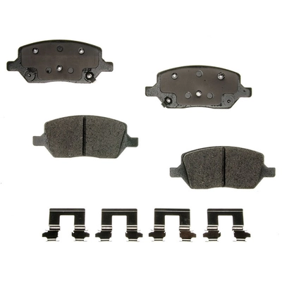 AGNA BRAKES - PLD1093C - Rear Ceramic Disc Brake Pad Set pa1