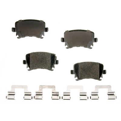 AGNA BRAKES - PLD1108C - Rear Ceramic Disc Brake Pad Set pa1