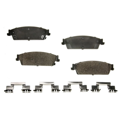 AGNA BRAKES - PLD1194C - Rear Ceramic Disc Brake Pad Set pa1