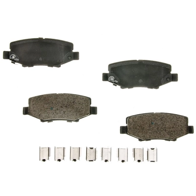 AGNA BRAKES - PLD1274C - Rear Ceramic Disc Brake Pad Set pa1